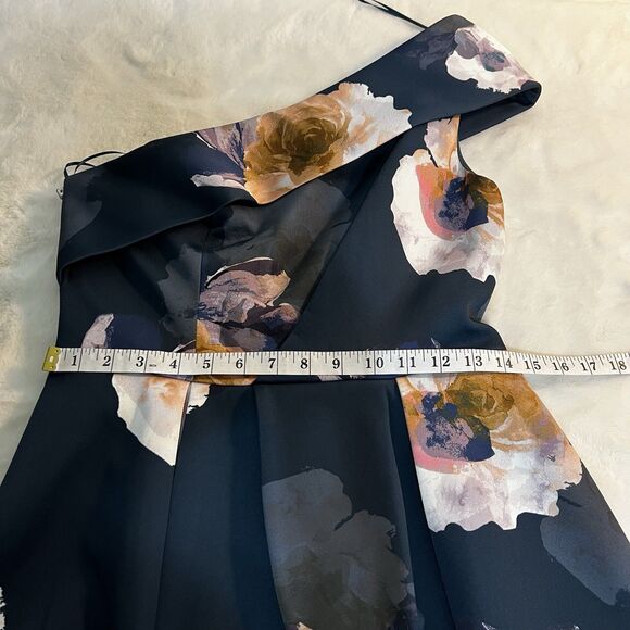 Keepsake The Label One Shoulder Mini Dress Navy Blue Women’s M - Picture 11 of 16